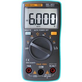 Automatic range current and voltage meter (Option: RM102)