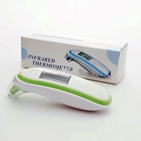 Baby Ear Temperature Thermometer Safety First (Color: Green)