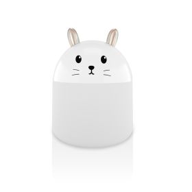 New Mini Usb Cute Rabbit Humidifier Home Mute (Option: White-USB)