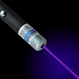 Green blue red dot laser pointer powerful laser (Option: Blue purple light)