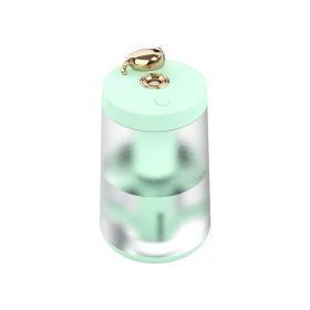 New Cute Cat Humidifier Cute Cartoon Usb Desktop (Option: Q20 mint green)