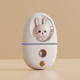 Cartoon Moisturizer USB Girls Facial Moisturizer Humidifier (Option: Rabbit white-USB)