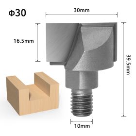 Screw thread screw bottom cleaner (Option: 10x30mm)