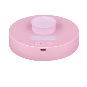 Portable Office Home Night Light Spray Humidifier (Option: Pink-USB)