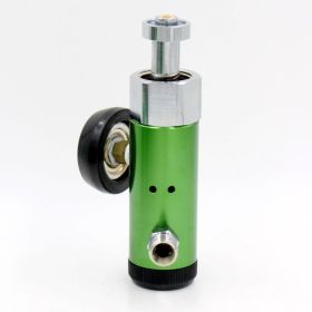 Medical oxygen regulating valve (Color: Green)