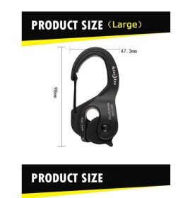 DISCOUNT-Rope Tightener (Option: Large without rope-Q1PCS-Plastic)