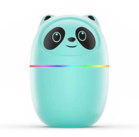 Office Aromatherapy Essential Oil Mini Humidifier Gift (Option: Fresh green)