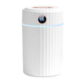 Display Home Silent Aromatherapy Bedroom Desktop Gift Humidifier (Option: E19 white-USB)