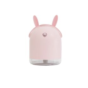 Micron Atomization Lights Smart Humidifier (Option: Pink-USB)