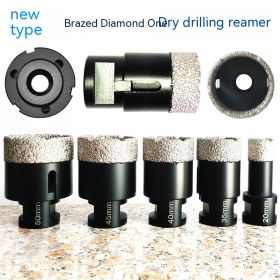 Brazed Diamond Marble Tapper Quartz Granite Tile Reamer Angle Grinder Special Drill Bit (Option: M14-8MM-35MM)