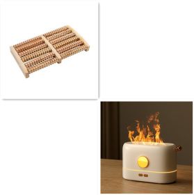 Simulation Flame Usb Humidifier Home Desktop Fragrance Diffuser (Option: SetC-USB)