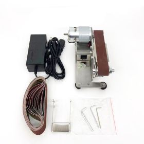 Mini Electric DIY And Polishing Machine Fixed Angle Knife Grinder (Option: Silver-AU)