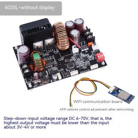 Adjustable Voltage Reduction Power Supply Module DC 60V20A WIFI Remote APP Communication Switching Power Supply (Option: Without Display Module-Power Module 2-1)