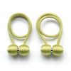2Pcs Magnetic Curtain Ball Rods Accessoires Backs Holdbacks Buckle Clips Hook Holder Home Decor Tiebacks Tie Rope Accessory