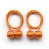 2Pcs Magnetic Curtain Ball Rods Accessoires Backs Holdbacks Buckle Clips Hook Holder Home Decor Tiebacks Tie Rope Accessory