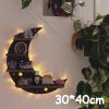 Wooden Wall Shelf Home Decoration Organizer Moon Butterfly Cat Bedroom Room Decor Storage Rack Wall-mount Display Stand Shelves