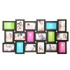 18 Pictures Frames Collage for Photos in 4" x 6" Glass Protection Display Wall Mounting Gallery Home Decor Kit