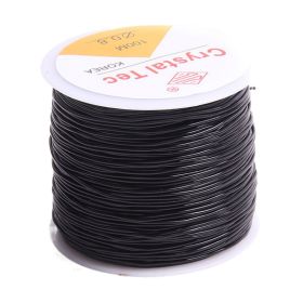Wholesale Round Transparent Fishing Line Filament Color Crystal Cable DIY Beaded Elastic String Ornament Accessories 100 M (Option: Black-05mm100 M Roll)