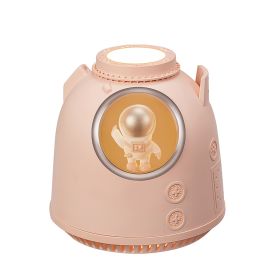 Creative Mini Hydrating Car Office Foggy Spaceman Humidifier (Option: Pink-USB)