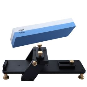 Sharpening Frame Aluminum Alloy Fixed Angle Sharpener Woodworking Chisel Non Slip (Option: Knife stone and sharpener)