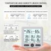 Weather Station Wireless Digital Indoor/Outdoor Forecast Temperature Humidity Meter LCD Display Thermometer Hygrometer