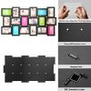 18 Pictures Frames Collage for Photos in 4" x 6" Glass Protection Display Wall Mounting Gallery Home Decor Kit