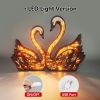 1pc Swan Wooden Night Light; Suitable For Room; Desk; A Symbol Of Love Exquisite Night Light
