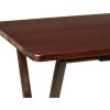 Indoor Single Folding TV Tray Table Natural 19 x 15 x 26