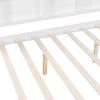 Wooden Full Size House Bed with Trundle,Kids Bed with Shelf