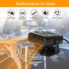 Portable Car Heater Heating Fan 2 in 1 Defroster Demister Windshield Heater Automotive Cooling Fan