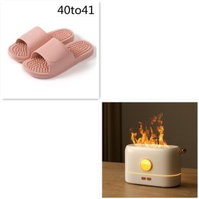 Simulation Flame Usb Humidifier Home Desktop Fragrance Diffuser (Option: SetD-USB)