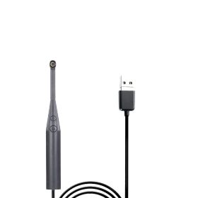 New HD USB Visual Dental Appliance Visual Oral Endoscopy (Option: Black-USB)