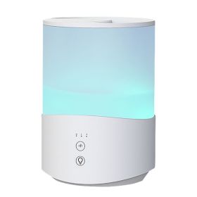 Simple And Large Capacity Household Humidifier (Option: White-US)
