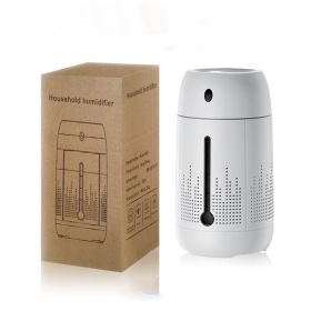Household Fog Volume Colorful Usb Plug-in Aromatherapy Humidifier (Option: G8 humidifier white-USB)