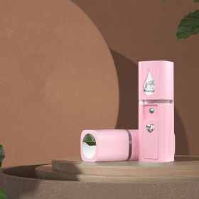 Cartoon Moisturizer USB Girls Facial Moisturizer Humidifier (Option: L2 pink-USB)