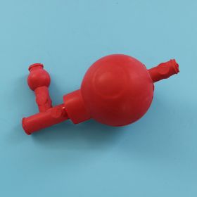 Quantitative Suction Ball For Laboratory Equipment (Color: Red)